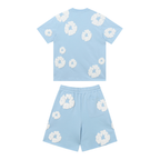 Denim Trs Sky Blue Short set