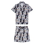 Amr Monogram Short Set