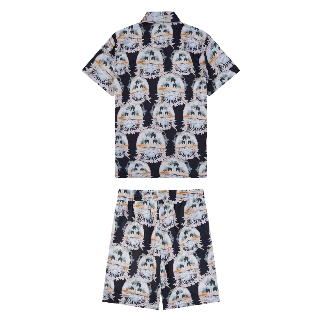 Amr Monogram Short Set