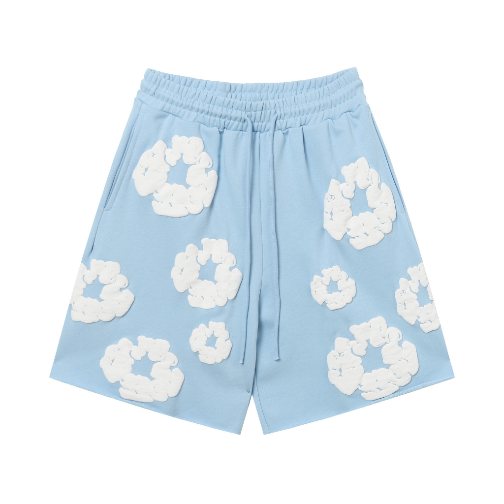 Denim Trs Sky Blue Short set