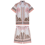 Amr Monogram Short Set