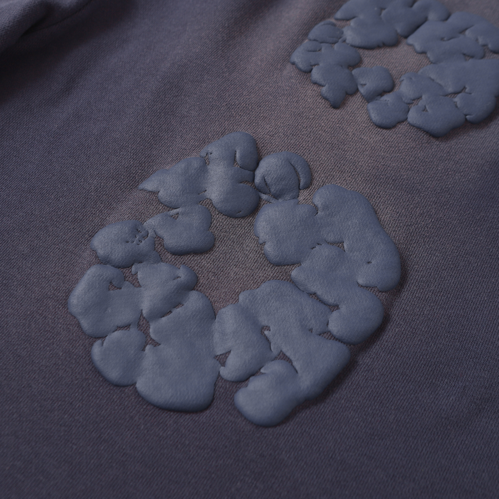 Denim Trs Purple Set