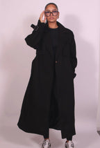WINTER TRENCH BLACK