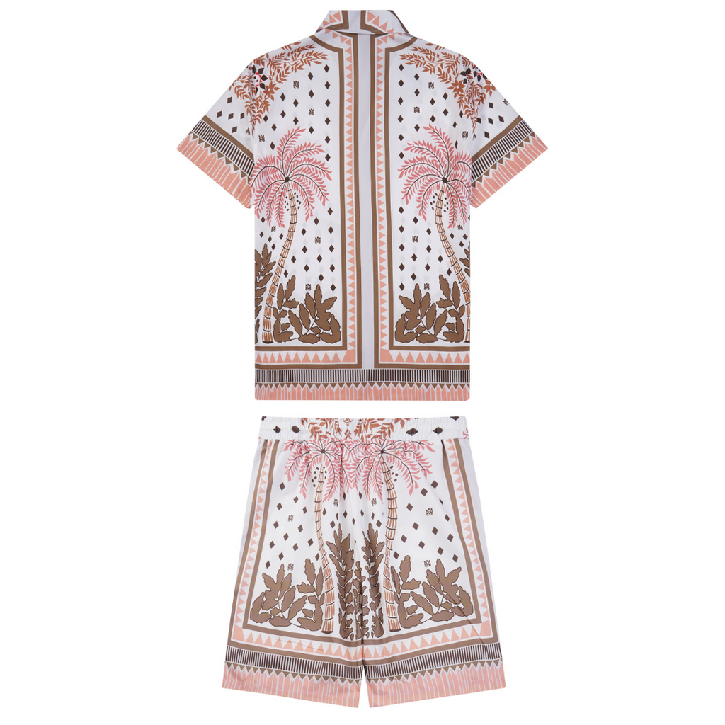 Amr Monogram Short Set