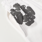 Denim Trs White Grey Short set