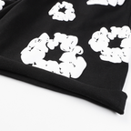 Denim Trs Black Short set