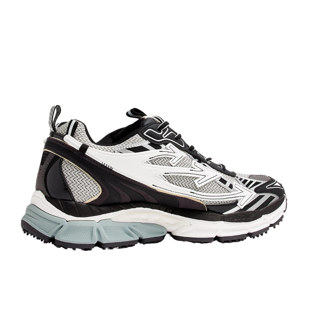 Off 'Be Right Back' Black White Blue