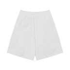 Denim Trs Triple White Short set