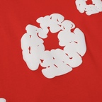 Denim Trs Red Short set