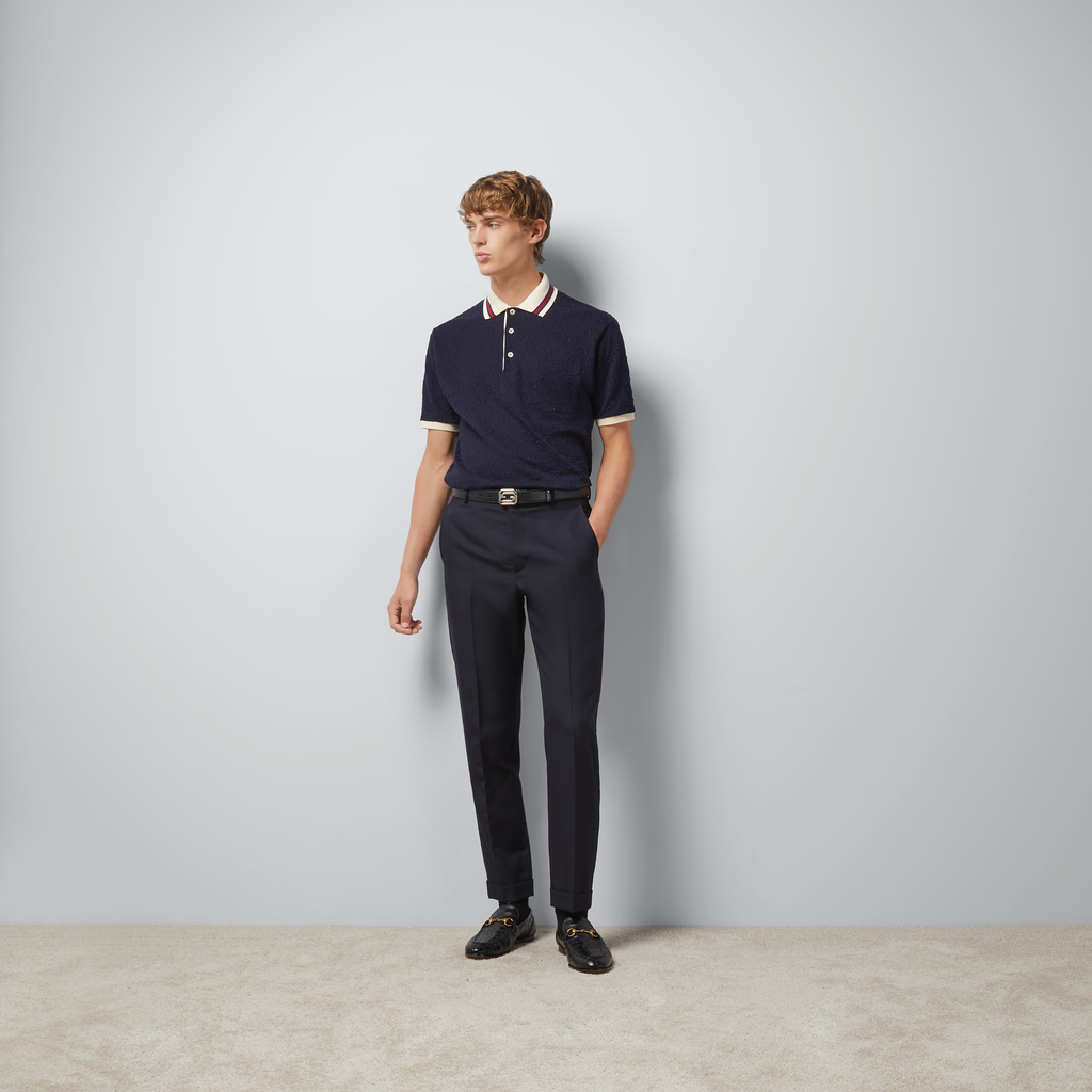 Dark Blue Polo Shirt