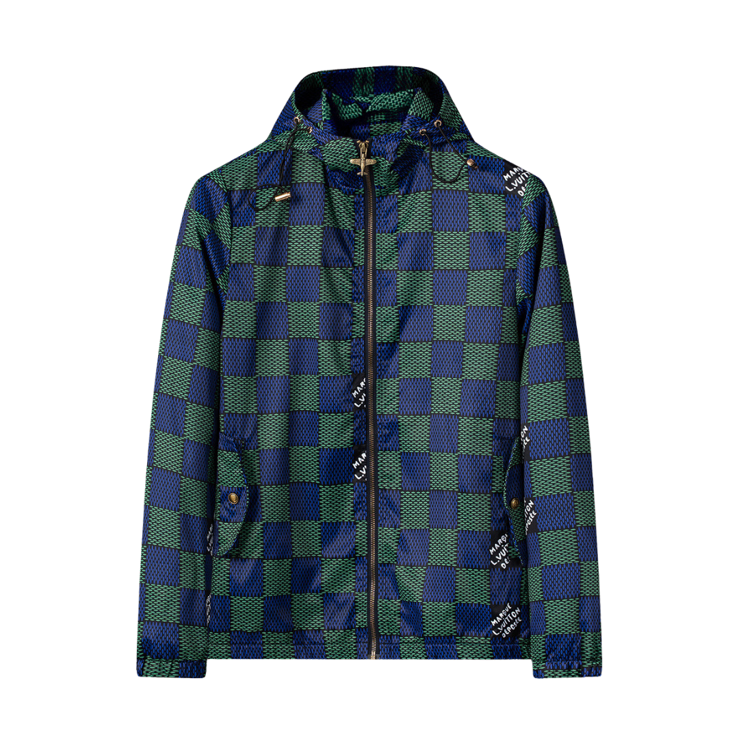 LV Monogram Green Windbreaker