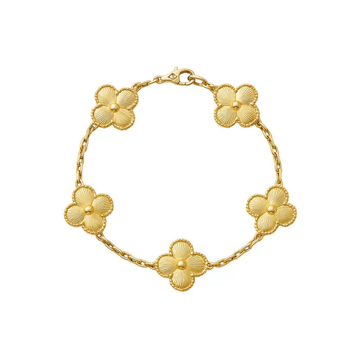 'Cleef' Clover Bracelet - Mulitcolour