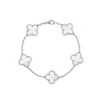 'Cleef' Clover Bracelet - Mulitcolour