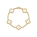 'Cleef' Clover Bracelet - Mulitcolour