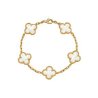 'Cleef' Clover Bracelet - Mulitcolour