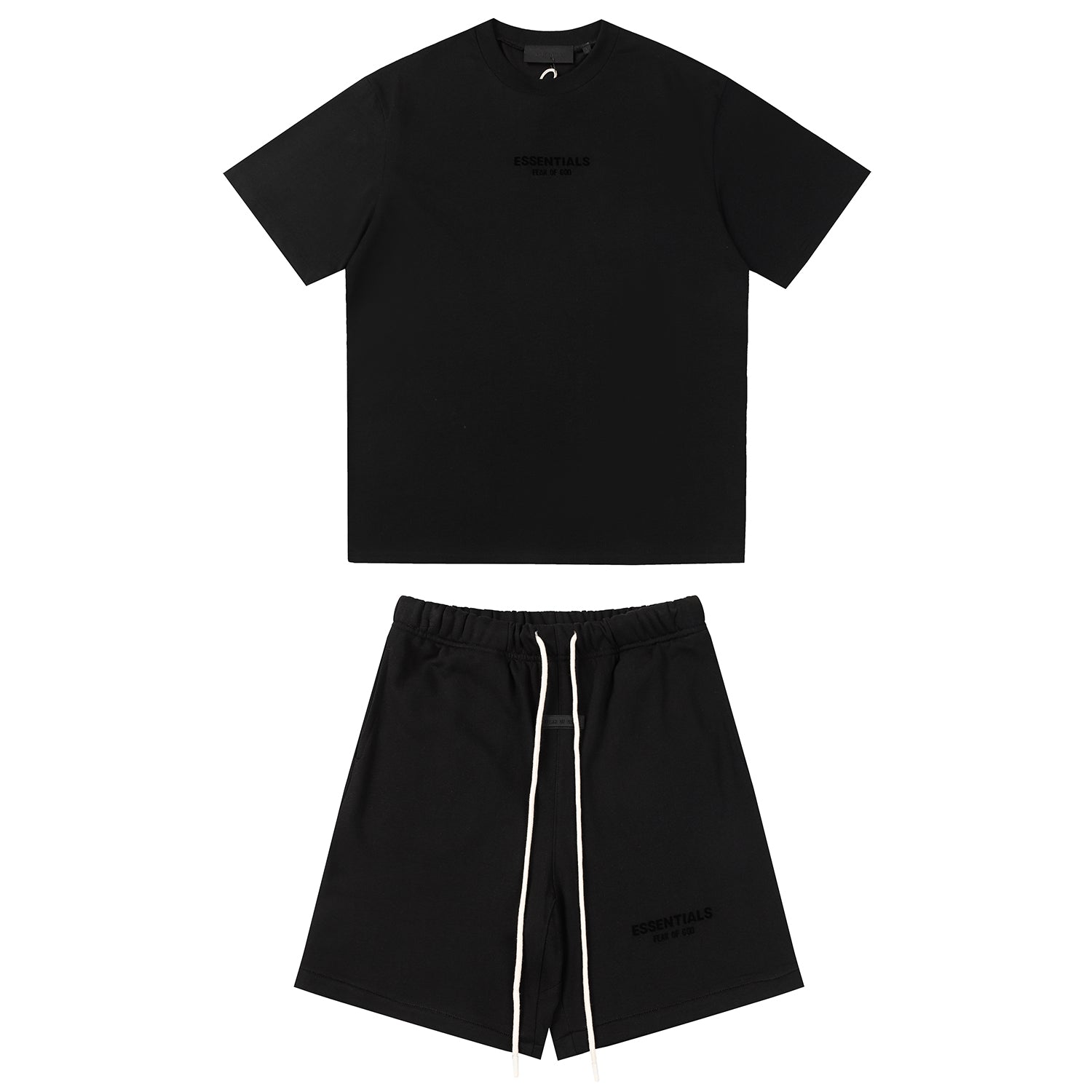 Essentials Black Short Set
