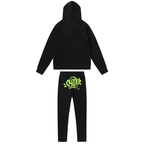 Syna Black Green Tracksuit