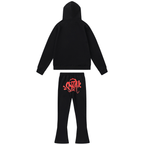 Syna Black Red Tracksuit