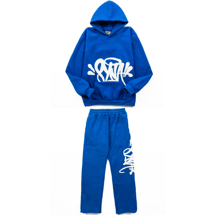 Syna Monogram Blue Tracksuit